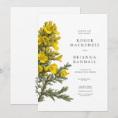 Gorse Invitation Einladung (Vorne/Hinten)