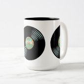 Gorst Platten Vinyl Record Zweifarbige Tasse (VorderseiteRechts)