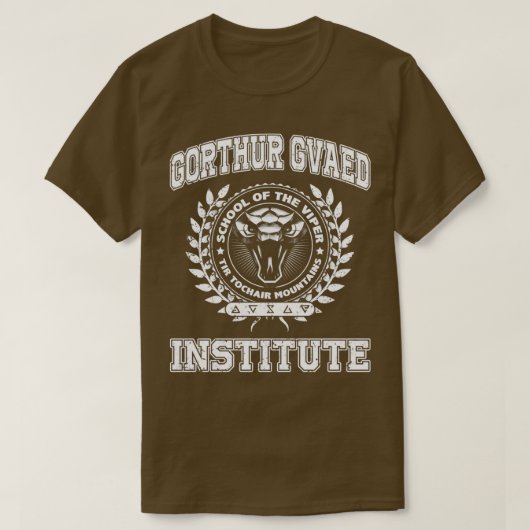 Gorthur Gvaed Witcher Viper School T-Shirt (Design vorne)
