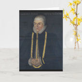 Gorvil Fadersdatter Sparre von Giske Karte (Gelbe Blume)