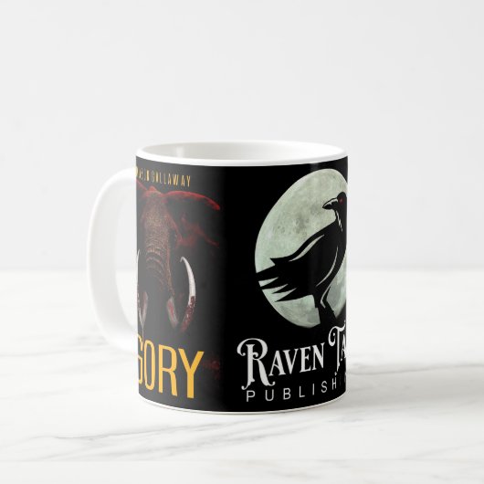 GORY 11-Unzen Kaffee Tasse. Kaffeetasse (Vorderseite Links)