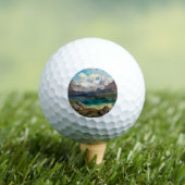 Gosauer See mit Blick auf das Dachsteinmassiv Golfball (Insitu T-Shirt)