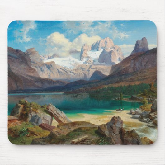 Gosauer See mit Blick auf das Dachsteinmassiv Mousepad (Vorne)