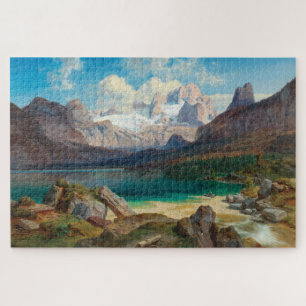 Gosauer See mit Blick auf das Dachsteinmassiv Puzzle