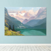 Gosausee mit Dachstein Leinwanddruck (Insitu (Holzboden))