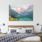 Gosausee mit Dachstein Leinwanddruck (Insitu (Schlafzimmer))