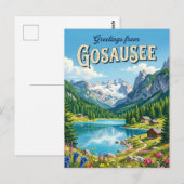 Gosausee Österreich Postkarte (Vorne/Hinten)