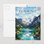 Gosausee Österreich Postkarte (Vorne/Hinten)
