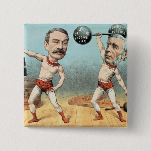 Goschen und Ritchie, das Meister-Gewicht Button (Vorderseite)