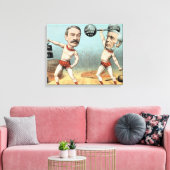 Goschen und Ritchie, der Champion Weight Leinwanddruck (Insitu (Wohnzimmer))