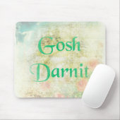 Gosh Darnit Granny Swear Series Mousepad (Mit Mouse)