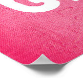 Gosh, Groovy Poster (Ecke)