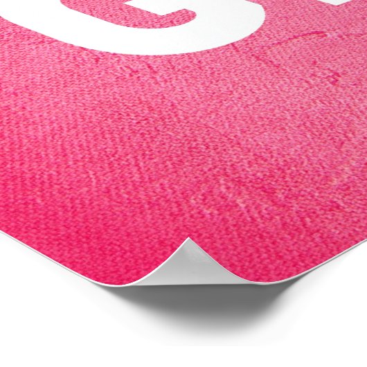 Gosh, Groovy Poster (Ecke)