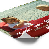 "GOSH YOU TYP" POSTER (Ecke)