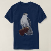 Goshawk auf Handschuh 1 T-Shirt (Design vorne)