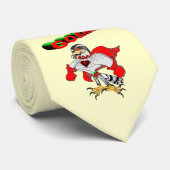 Goshawk Cartoon Krawatte (Gerollt)