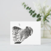 GOSHAWK POSTKARTE (Stehend Vorderseite)