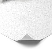 Goshawk Zeichnend Poster (Ecke)