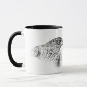 Goshawk Zeichnend Tasse (Links)
