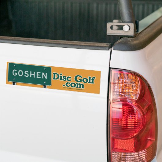 Goshen Disc-Golf-Autoaufkleber Autoaufkleber (Auf Lkw)