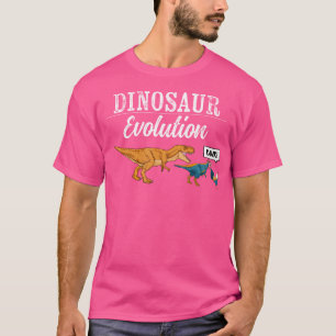 Goshwow Dinosaur Evolution T Rex Huhn Lustig Vor T-Shirt