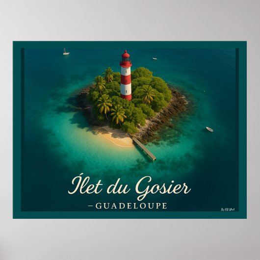 Gosier-Guadeloupe Poster (Vorne)