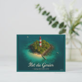 Gosier-Guadeloupe Postkarte (Stehend Vorderseite)