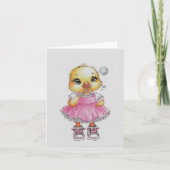 Gosling Girl Karte (Vorderseite)