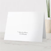 Goslings Baby Geese Big Note Card Karte (Rückseite)