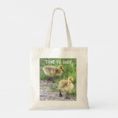 Goslings Foto Tote Bag Tragetasche (Rückseite)