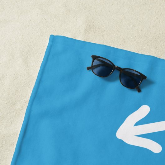 Gospel Arrows Beach Handtuch (Beispiel)