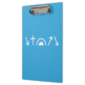 Gospel Arrows Clipboard Klemmbrett (Links)