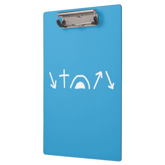 Gospel Arrows Clipboard Klemmbrett (Links)