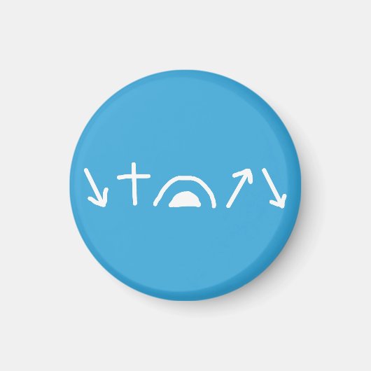 Gospel Arrows Magnet (Vorne)