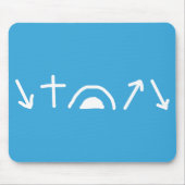 Gospel Arrows Mousepad (Vorne)