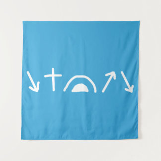 Gospel Arrows Tapestry Wandteppich