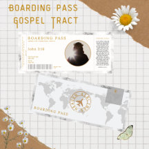 Gospel Boarding Pass Englisch