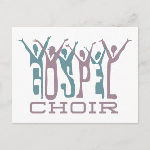 Gospel Choir Postkarte