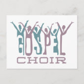 Gospel Choir Postkarte (Vorderseite)