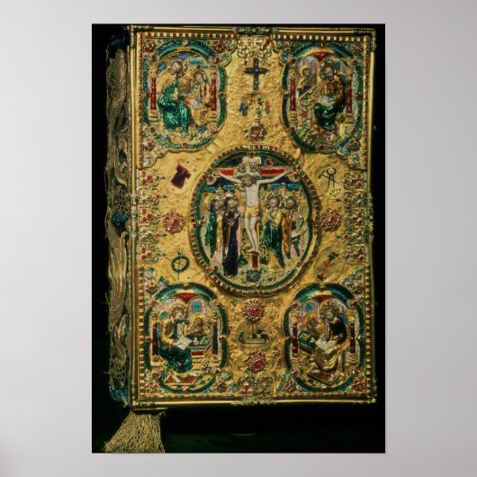 Gospel cover, gold with repousse poster (Vorne)
