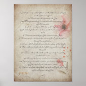 Gospel, John 1_ Scripture Wall Art, Bible Stories Poster (Vorne)