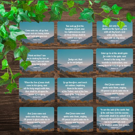 Gospel Memory Verse Set - Matthew