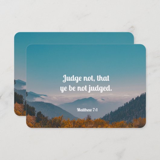 Gospel Memory Verse Set - Matthew (Vorne/Hinten)