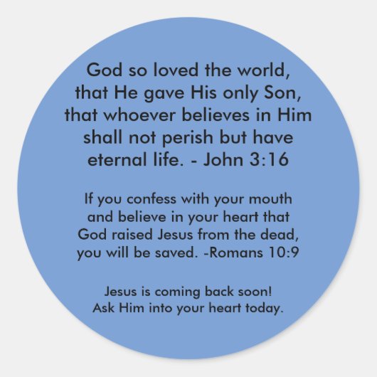 Gospel Stickers (Vorderseite)