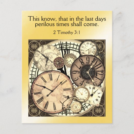 Gospel Tract Flyer (Vorne)