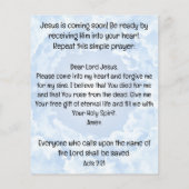 Gospel Tract Flyer (Hinten)