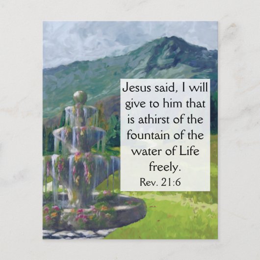 Gospel Tract Flyer (Vorne)