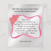 Gospel Tract Flyer (Hinten)