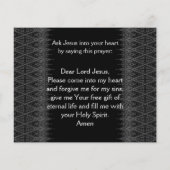 Gospel Tract Flyer (Hinten)