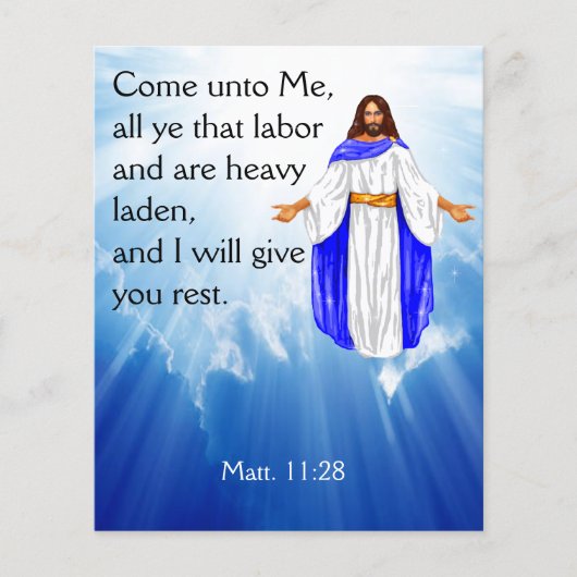 Gospel Tract Flyer (Vorne)